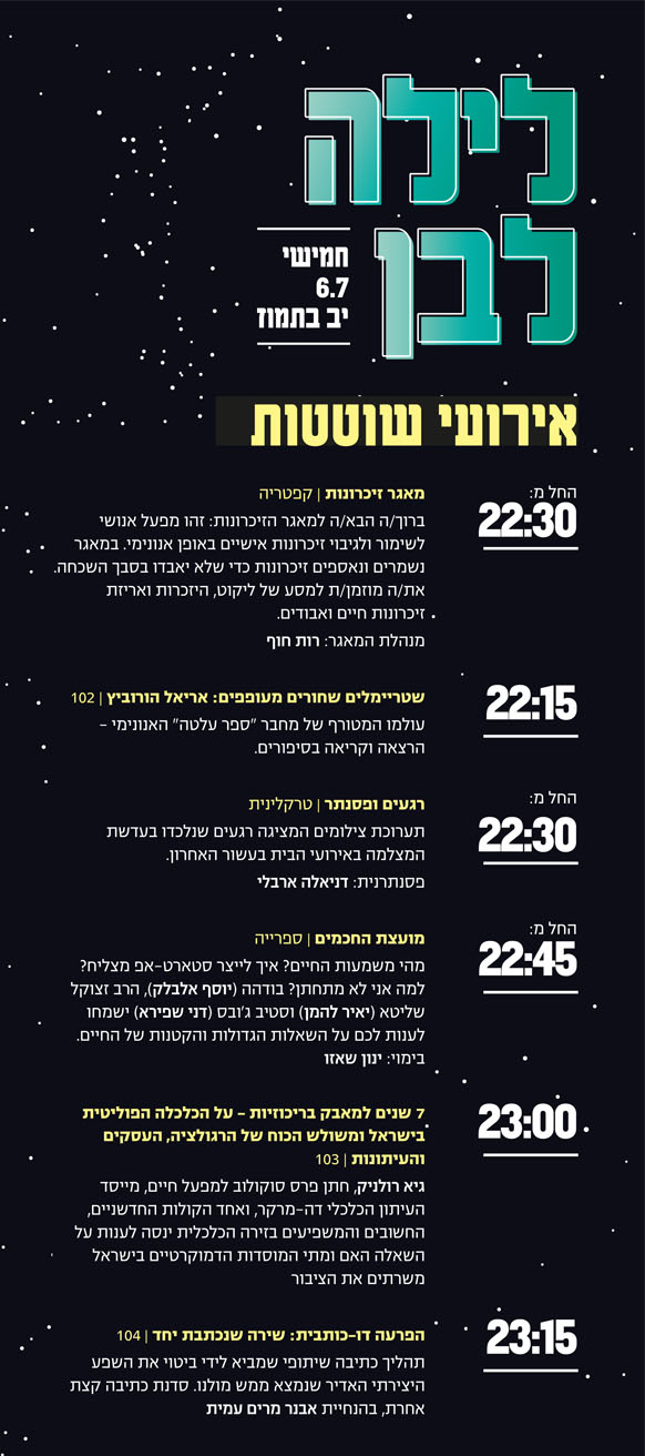 שוטטות בלילה הלבן
